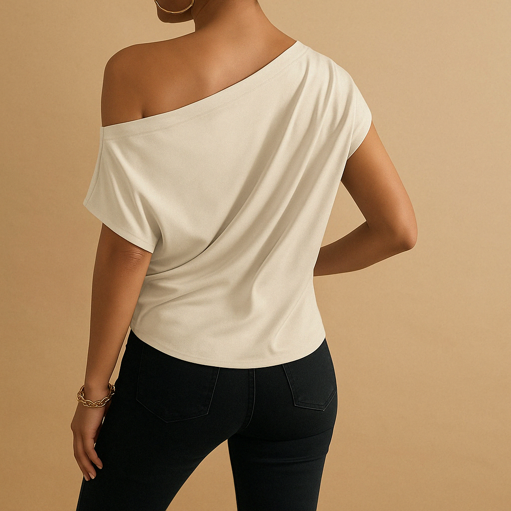 Going Out Off-Shoulder Top with Batwing Sleeves | Emma 2
