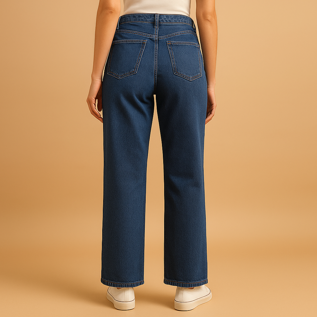 High-Waisted Baggy Jeans for Women with Relaxed Fit | Lily 3