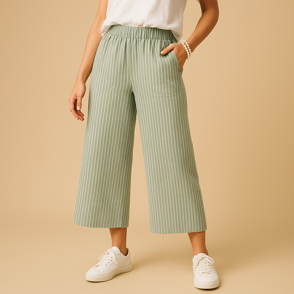 Linen Pants Women - Breathable Summer Style | Fleur 2