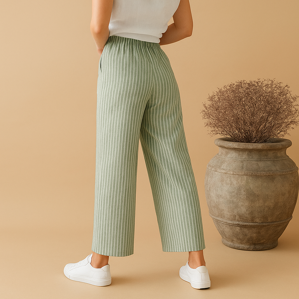 Linen Pants Women - Breathable Summer Style | Fleur 3