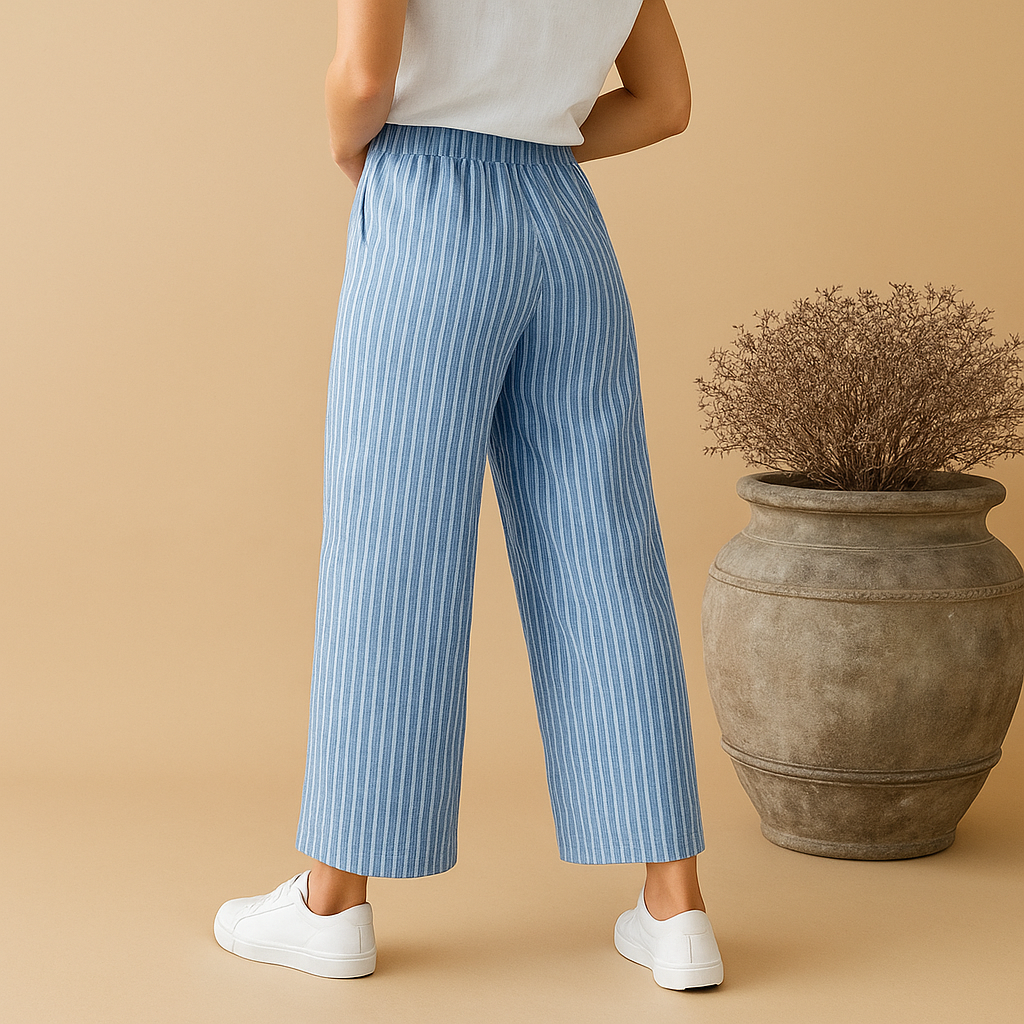 Linen Pants Women - Breathable Summer Style | Fleur 5