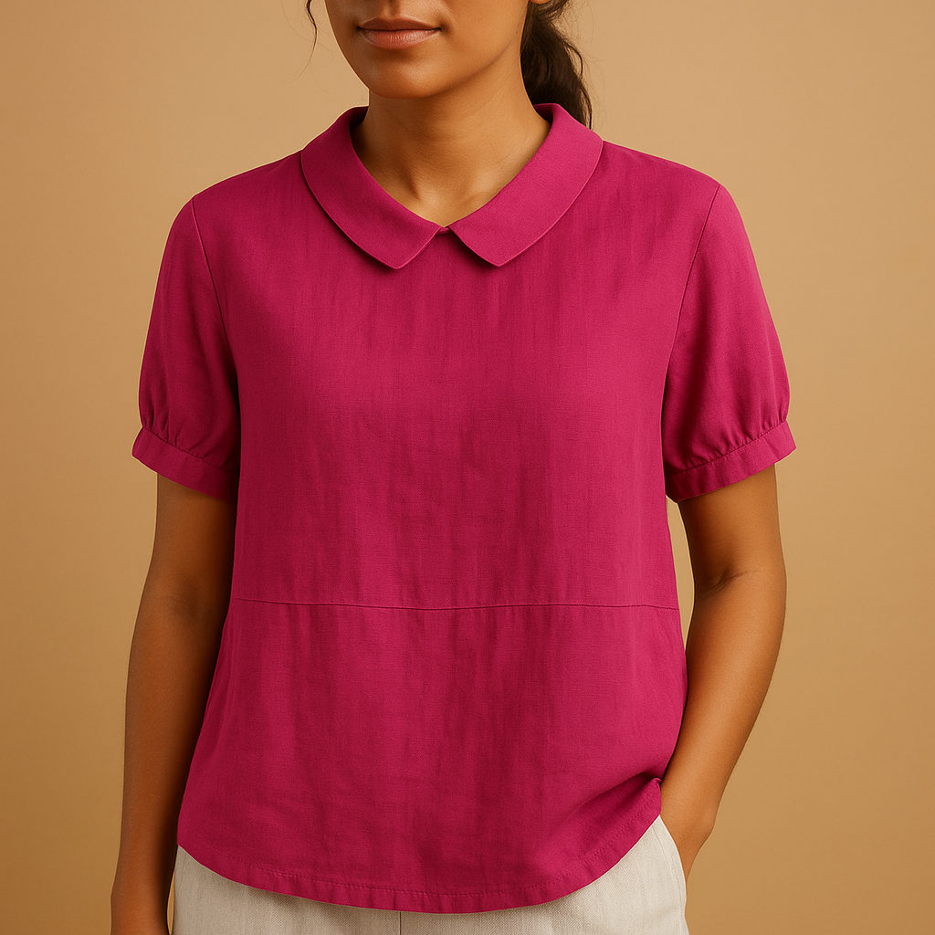 Stylish tailored blouse for women, perfect for office and casual wear | Anna 5