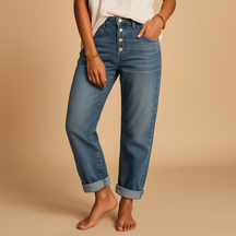 High-Waisted Baggy Jeans for Women with Relaxed Fit | Lily 0