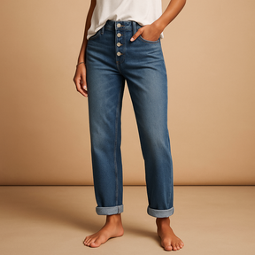 High-Waisted Baggy Jeans for Women with Relaxed Fit | Lily 2