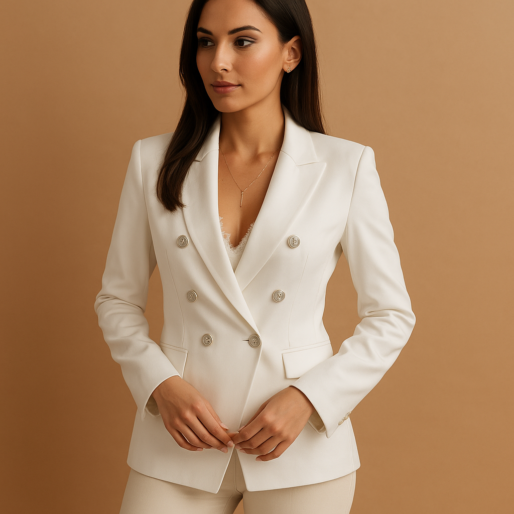 Lightweight Cotton Blazer for Versatile Styling | Emma 0