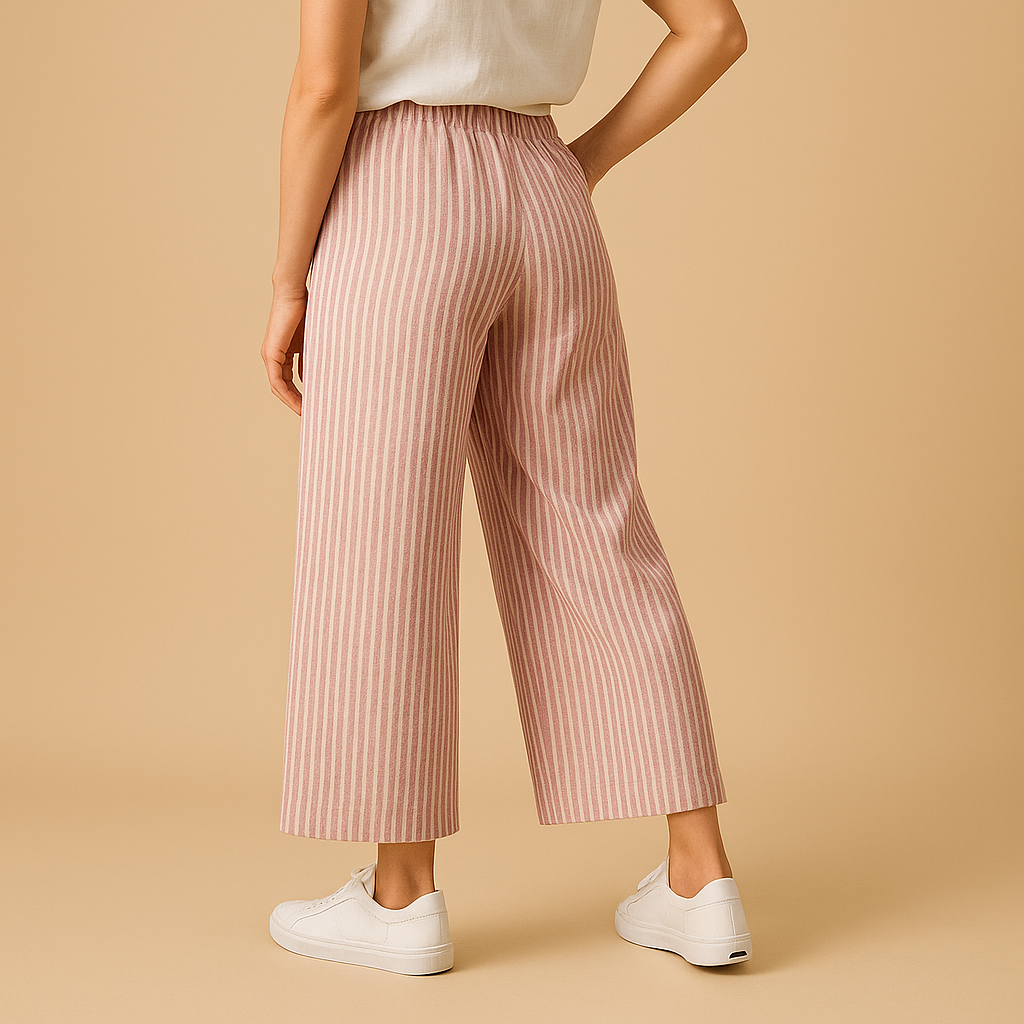Linen Pants Women - Breathable Summer Style | Fleur 1