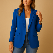 Tailored Stretch Blazer for Women with Feminine Fit | Yara 5